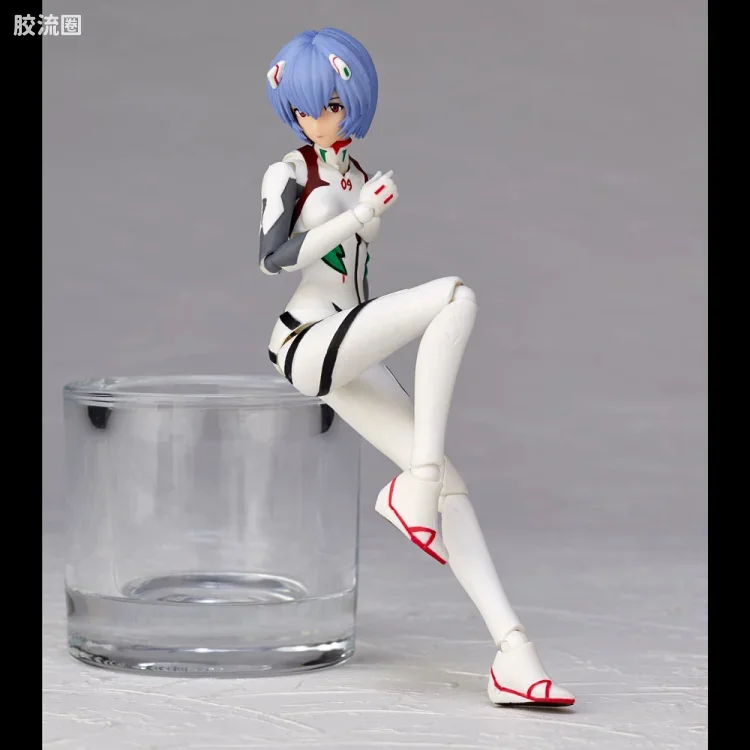 海洋堂转轮科技山口式可动系列 EVANGELION EVOLUTION EV-022EX 绫波丽(仮称)[白] - 图片